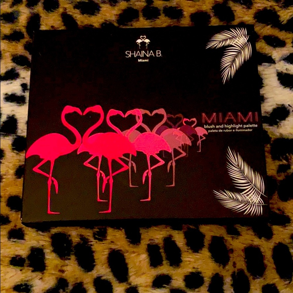 Shaina B. Miami Blush and Highlight Palette